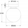 Светильник настенный Maytoni Basic form MOD321WL-01W1