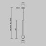 Светильник подвесной светодиодный Maytoni Bubble dream MOD383PL-L4BS3K