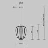 Подвесной светильник Maytoni Cambio MOD398PL-01GR