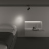Трековый однофазный светодиодный светильник Maytoni Unity Vuoro TR003-1-6W3K-S-B