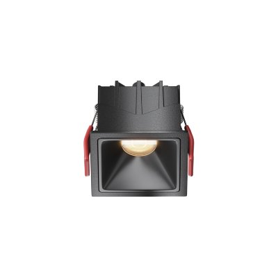 Светильник встраиваемый Maytoni Alfa LED DL043-01-10W3K-SQ-B-1