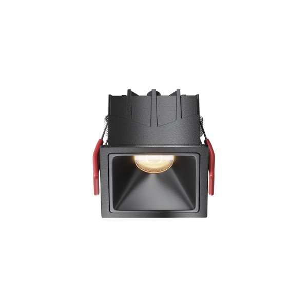 Светильник встраиваемый Maytoni Alfa LED DL043-01-10W3K-SQ-B-1