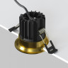 Встраиваемый светодиодный светильник Maytoni Technical Round DL058-7W4K-BS