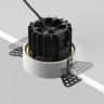 Встраиваемый светодиодный светильник Maytoni Technical Round DL058-12W3K-TRS-BS
