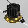 Встраиваемый светодиодный светильник Maytoni Technical Round DL058-12W3K-BS