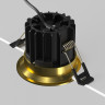 Встраиваемый светодиодный светильник Maytoni Technical Round DL058-12W3K-BS