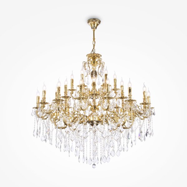 Хрустальная люстра Maytoni Monica DIA882-PL-30-G