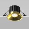 Встраиваемый светодиодный светильник Maytoni Technical Round DL058-12W4K-BS