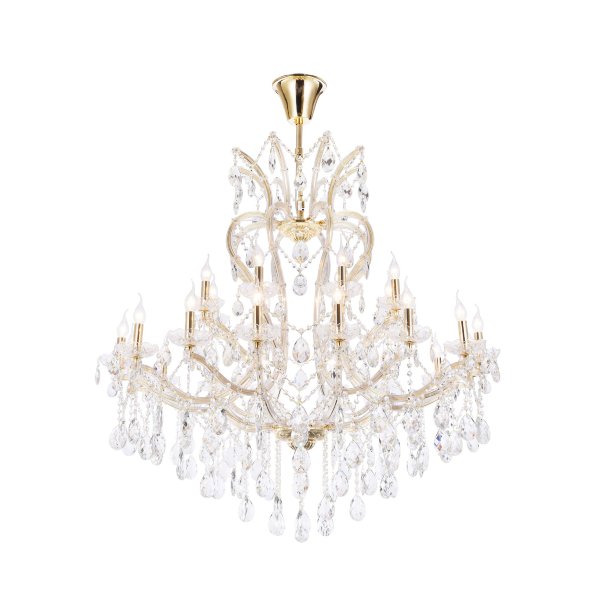 Хрустальная люстра Maytoni Doris DIA881-PL-24-G