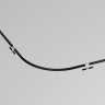 Коннектор радиусный D600 накладной Maytoni Technical Levity TRA184-R600-11B