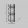 Светильник настенный светодиодный Maytoni Castello MOD335WL-L20CH3K