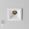 Светильник встраиваемый светодиодный Maytoni Alfa LED DL043-01-10W3K-SQ-W-1