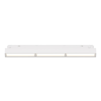 Трековый однофазный магнитный светодиодный светильник Maytoni Exility Parete TR106-2-18W4K-W