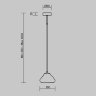 Подвесной светильник Freya Eatery FR5488PL-01CH