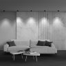 Светильник потолочный светодиодный Maytoni Alfa LED C064CL-5W3K-SQ-B