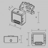 Выключатель одноканальный (без нуля) Wi-Fi Maytoni Technical MSN001