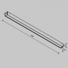 Трековый светодиодный светильник Maytoni Technical TR161-1-25W3K-B