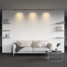 Трековый магнитный светодиодный светильник Maytoni LEVITY Basis TR190-1-5W2.7K-B