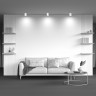 Потолочный светильник Maytoni Technical Hoop C086CM-GX53-MRD-W