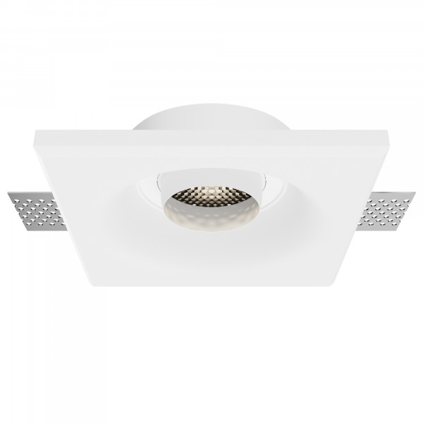 Светильник встраиваемый Maytoni Gyps Modern DL006-GU10-RD-W