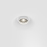 Светильник встраиваемый Maytoni Gyps Modern DL006-GU10-RD-W