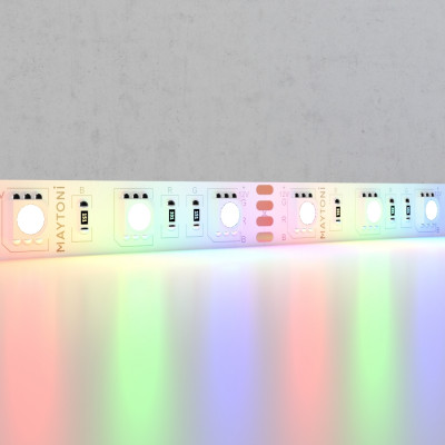 Светодиодная лента 12В 5050 14,4Вт/м RGB 5м IP20 10134