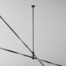 Крепление потолочное двойное 700мм Maytoni Flarity TRA159C-D1-B
