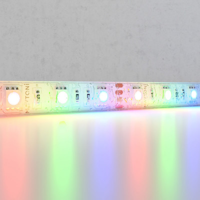 Светодиодная лента 12В 5050 14,4Вт/м RGB 5м IP65 10135