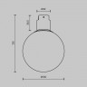 Трековый светодиодный светильник Maytoni Technical Luna TR171-1-5W3K-WB