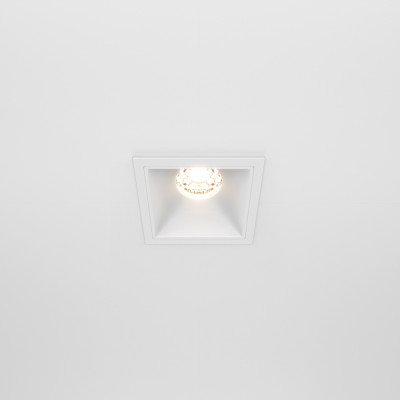 Встраиваемый светильник Maytoni Technical Alfa LED DL043-01-10W3K-D-SQ-W