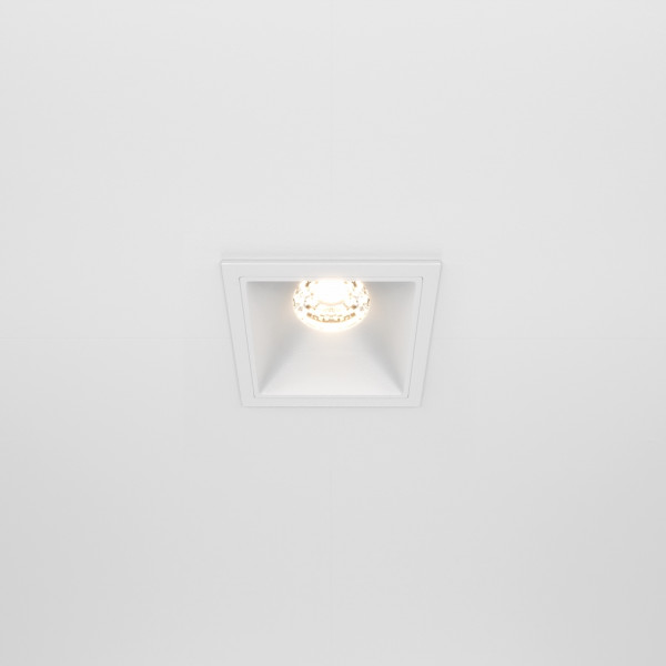 Встраиваемый светильник Maytoni Technical Alfa LED DL043-01-10W3K-D-SQ-W
