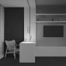 Трековый магнитный светодиодный светильник Maytoni Levity Skim TR191-1-3W3K-M-BBS