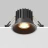 Светильник встраиваемый светодиодный Maytoni Round DL058-12W2.7K-B