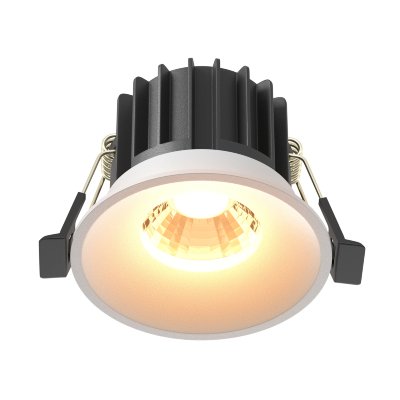 Светильник встраиваемый светодиодный Maytoni Round DL058-12W2.7K-W