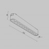 Трековый светодиодный светильник Maytoni Technical Points TR082-1-12W3K-M-W