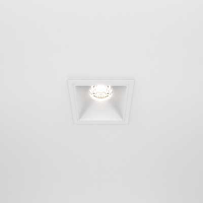 Встраиваемый светильник Maytoni Technical Alfa LED DL043-01-10W4K-SQ-W