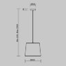 Подвесной светильник Freya Mixture FR5483PL-01B1