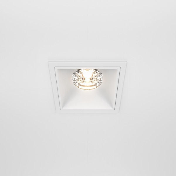 Встраиваемый светильник Maytoni Technical Alfa LED DL043-01-15W3K-D-SQ-W