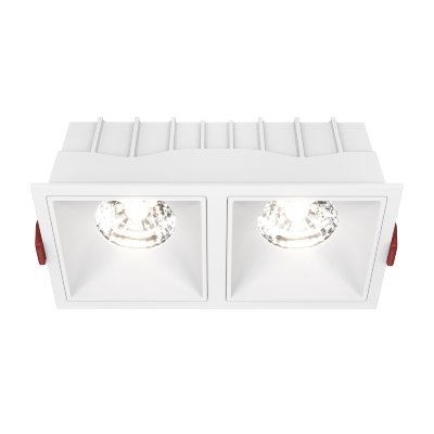 Встраиваемый светильник Maytoni Alfa LED DL043-02-15W4K-SQ-W