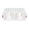 Встраиваемый светильник Maytoni Alfa LED DL043-02-15W4K-SQ-W