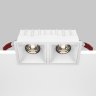 Встраиваемый светильник Maytoni Alfa LED DL043-02-15W4K-SQ-W