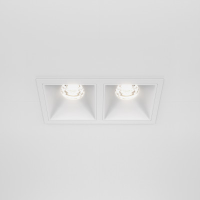 Встраиваемый светильник Maytoni Technical Alfa LED DL043-02-10W4K-D-SQ-W