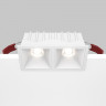 Встраиваемый светильник Maytoni Technical Alfa LED DL043-02-10W4K-D-SQ-W