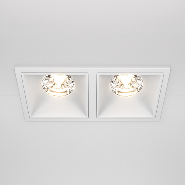 Встраиваемый светильник Maytoni Technical Alfa LED DL043-02-15W3K-D-SQ-W