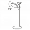 Настольная лампа Maytoni Fad MOD070TL-L8B3K
