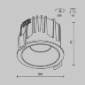 Светильник встраиваемый Maytoni Alfa LED DL043-01-15W4K-RD-B-1