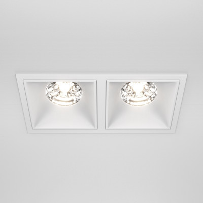 Встраиваемый светильник Maytoni Technical Alfa LED DL043-02-15W4K-D-SQ-W