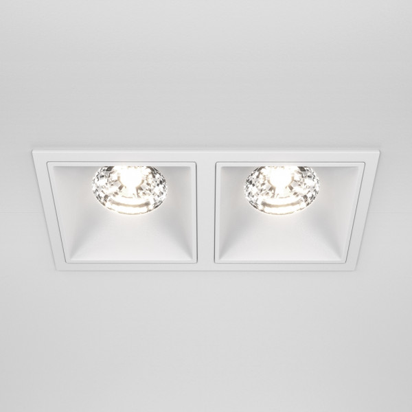 Встраиваемый светильник Maytoni Technical Alfa LED DL043-02-15W4K-D-SQ-W