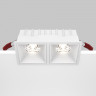 Встраиваемый светильник Maytoni Technical Alfa LED DL043-02-15W4K-D-SQ-W