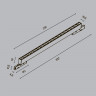 Трековый магнитный светодиодный светильник Maytoni Levity Points TR193-1-15W2.7K-M-B